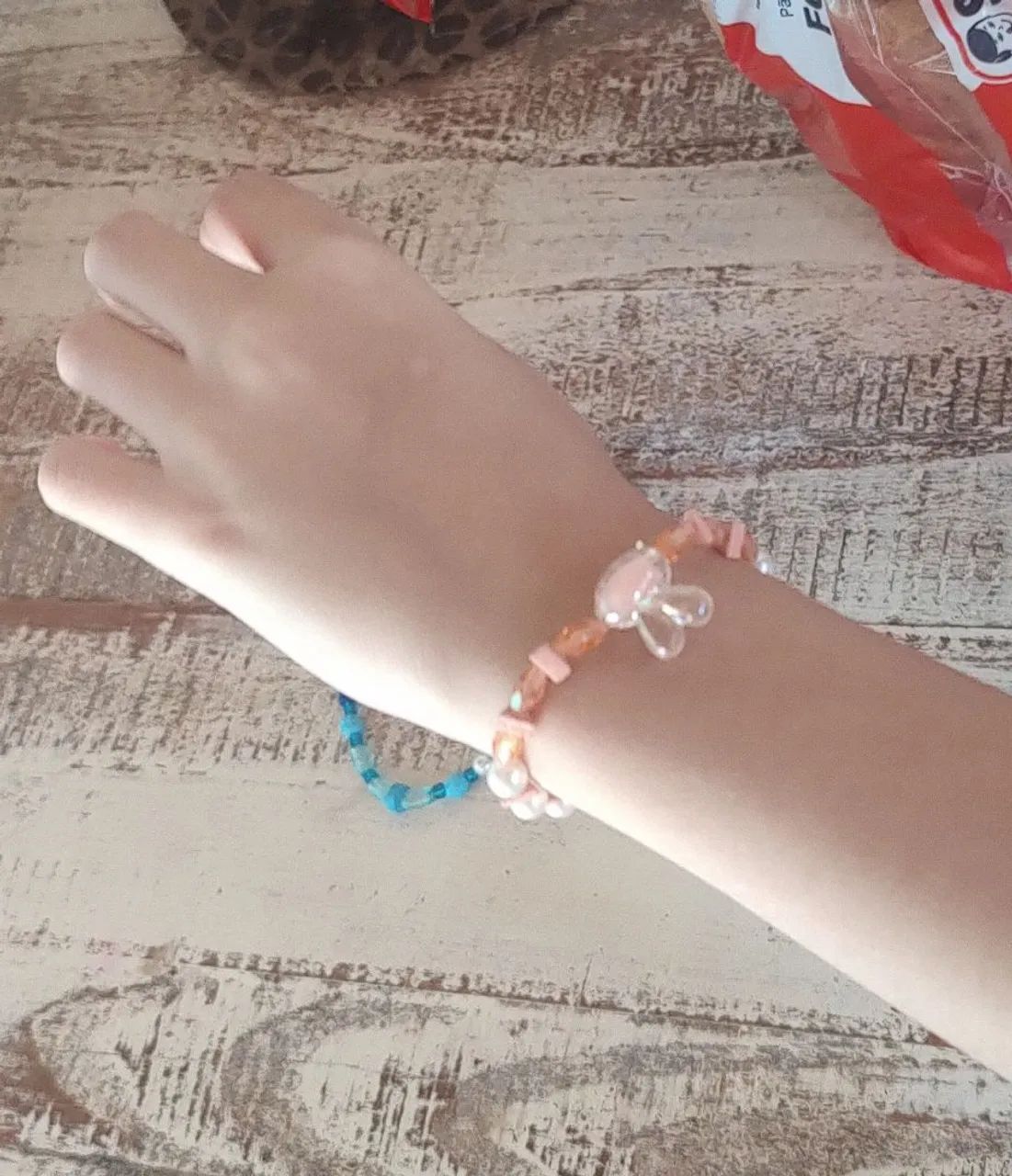 Conjunto de Pulseiras de miçangas coloridas - Foto 5