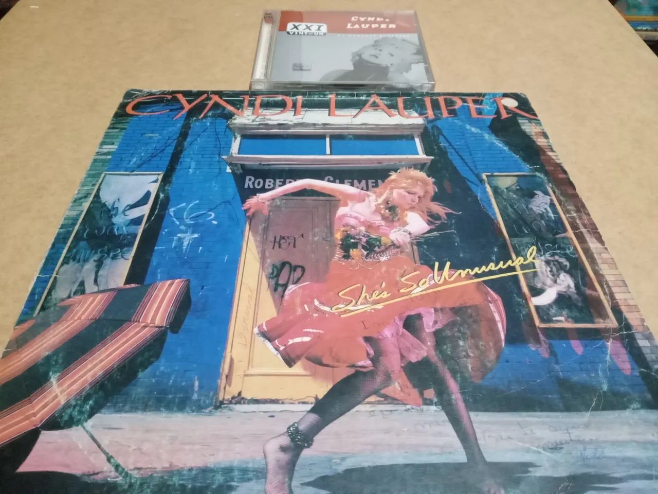 Kit cyndi lauper 1 lp e um cd duplo 