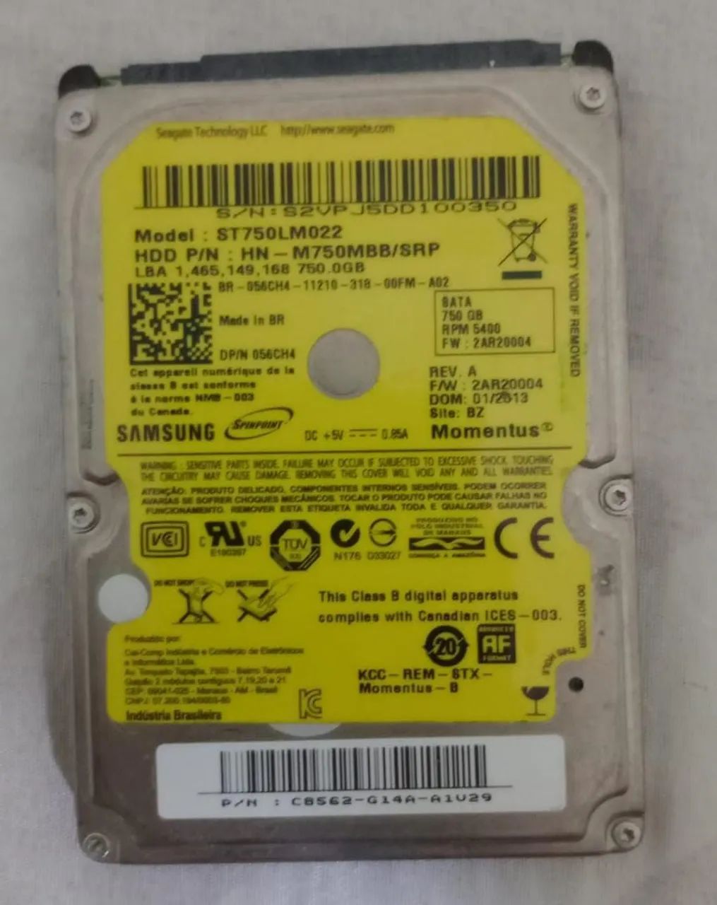 Vendo Dois HDs de 1TB e de 750GB. Semi Novos.  - Foto 3