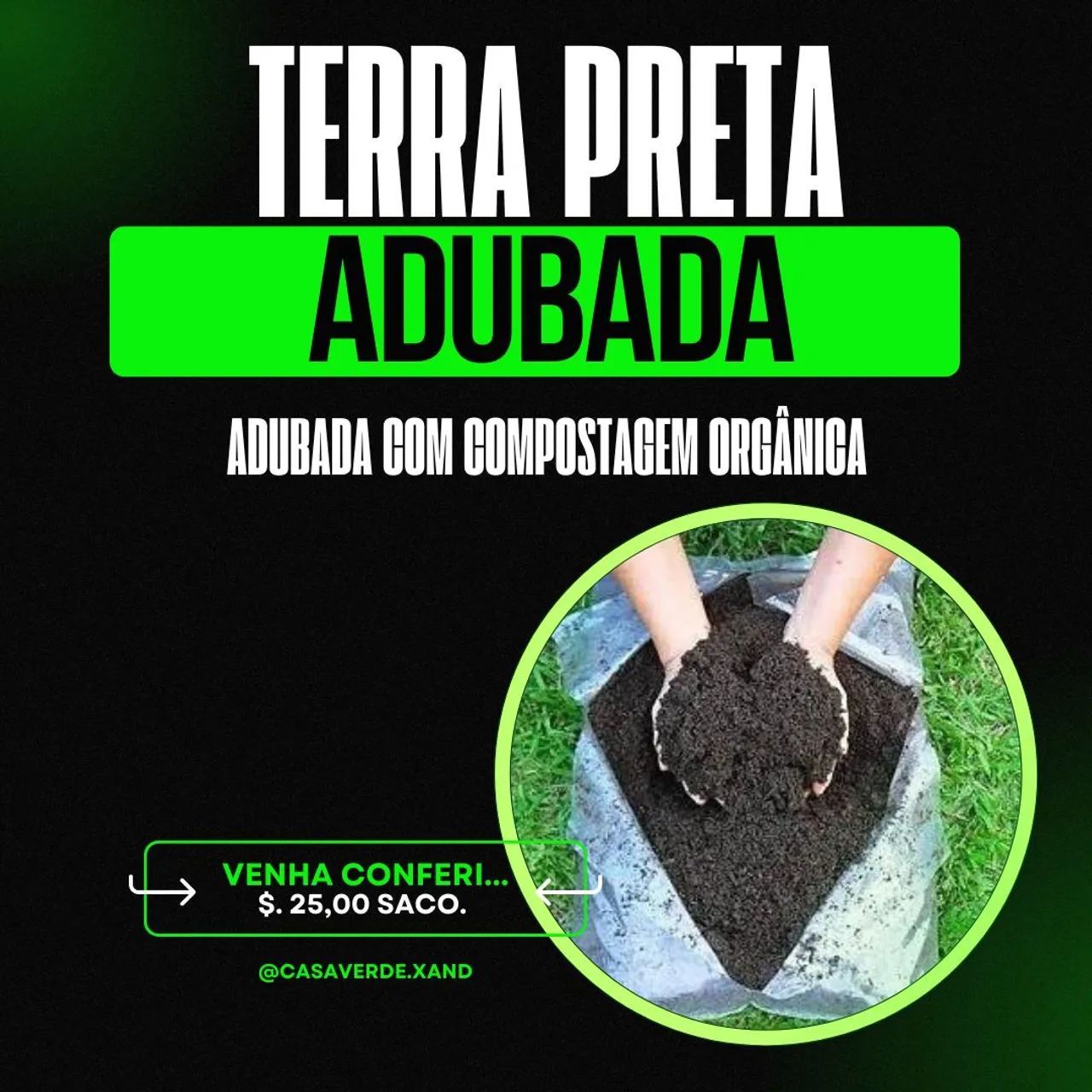Terra Preta Adubada com Compostagem Orgânica - Foto 2