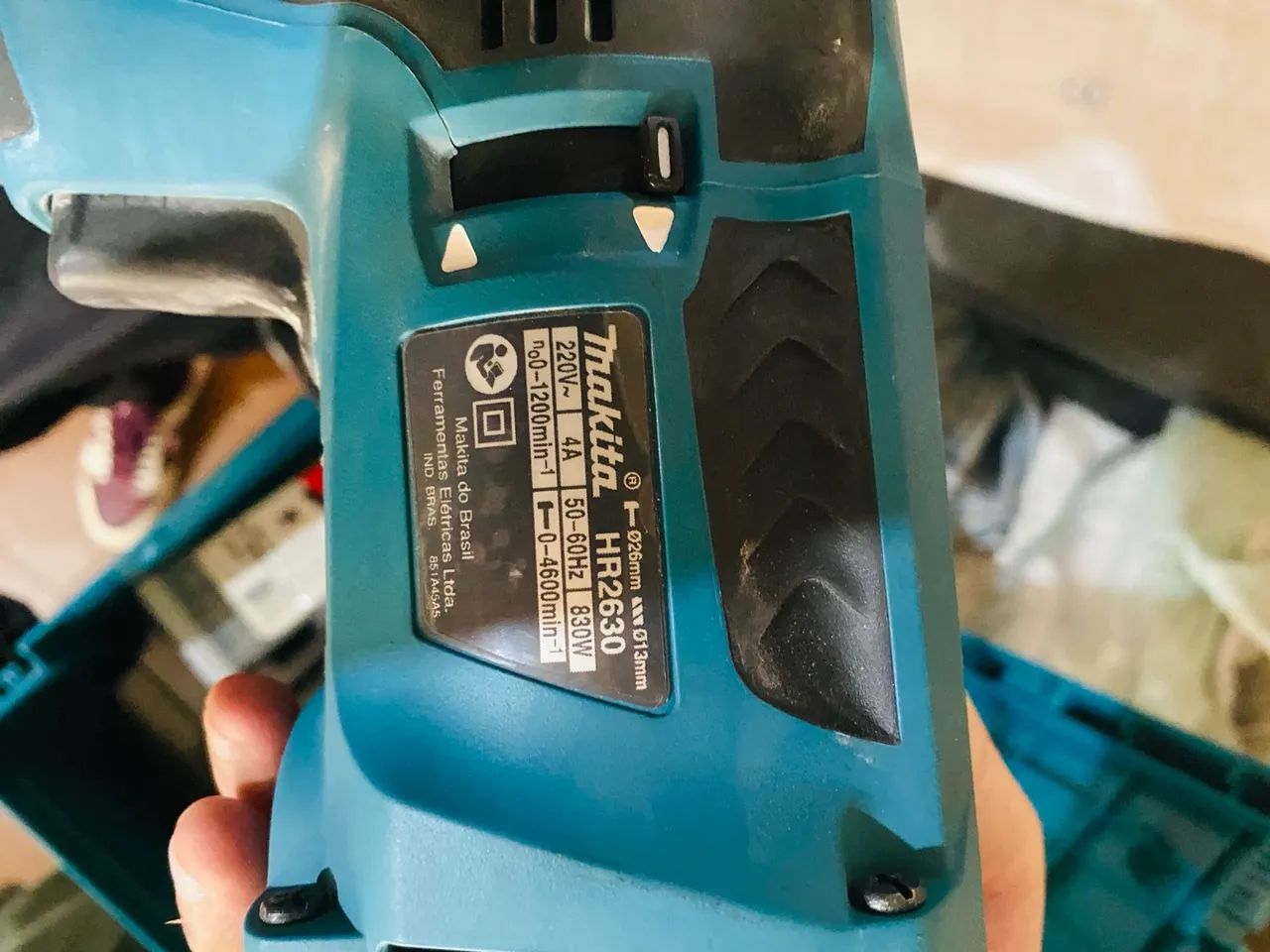 Martelete combinado makita semi novo  - Foto 5