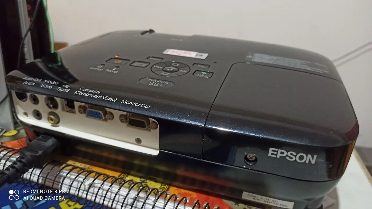 Projetor Epson S8+ - Foto 4