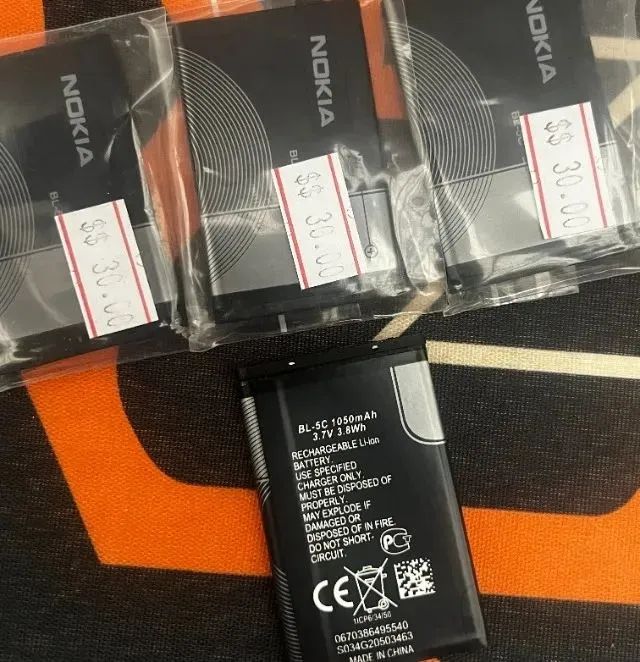 Baterias - BL-5C, BL 5C, BL5C, 1020mAh - Foto 2