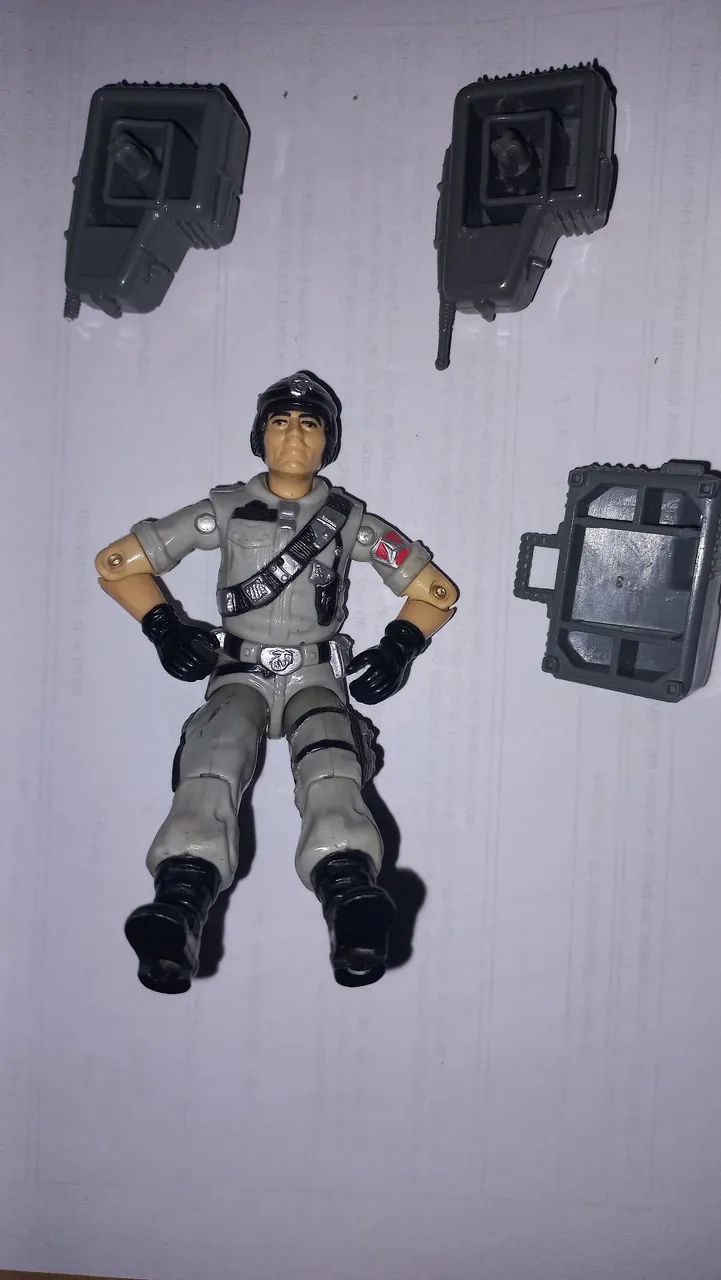 Action Figure GI Joe - Mainframe- Hasbro - 1991 - Especialista em Computação - Foto 3