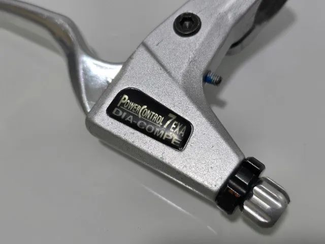 Par de  Manetes DIA-COMPE  PowerControl 7 EXA + Vbreaks impecáveis - Bike - Foto 5