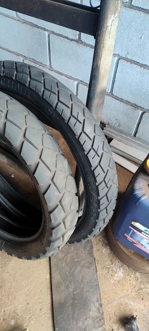 Pneus de Moto 90/90-21 130/80-18 - Foto 2