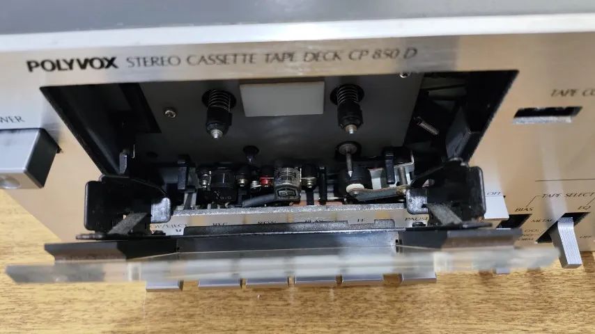 Tape Deck Polyvox Polivox CP 850D Bem conservado. - Foto 2