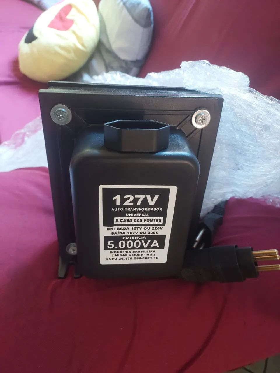 Transformador 5000va novo - Foto 2