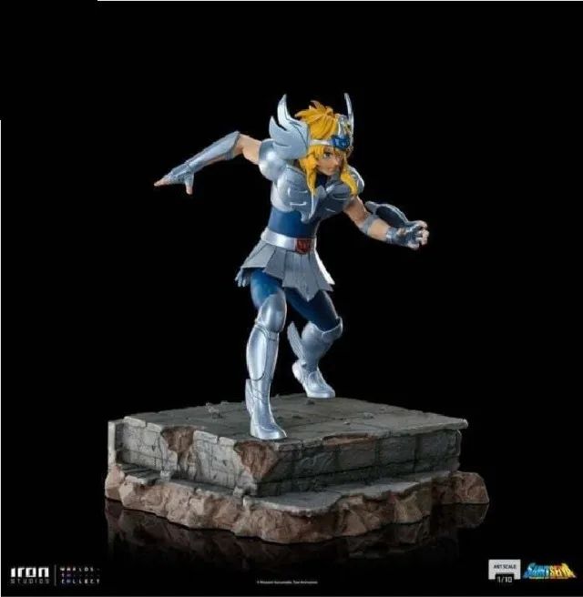 Cygnus Hyoga Regular Saint Seiya 1/10 - Iron Studios **LACRADO** - Foto 2