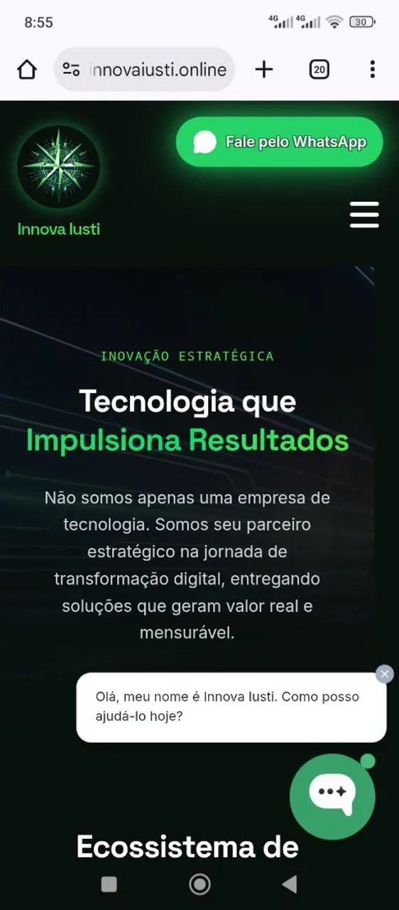 Desenvolvimento de websites profissional 