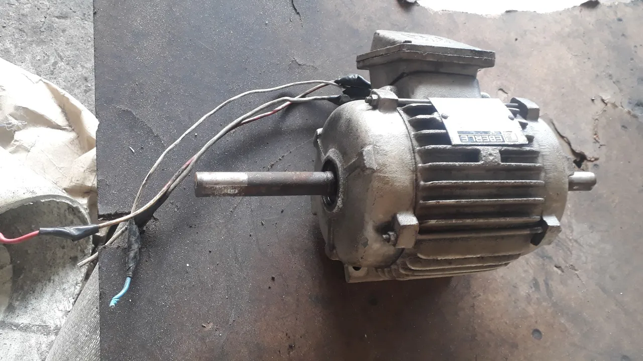 Motor de 3/4 CV alta Novo