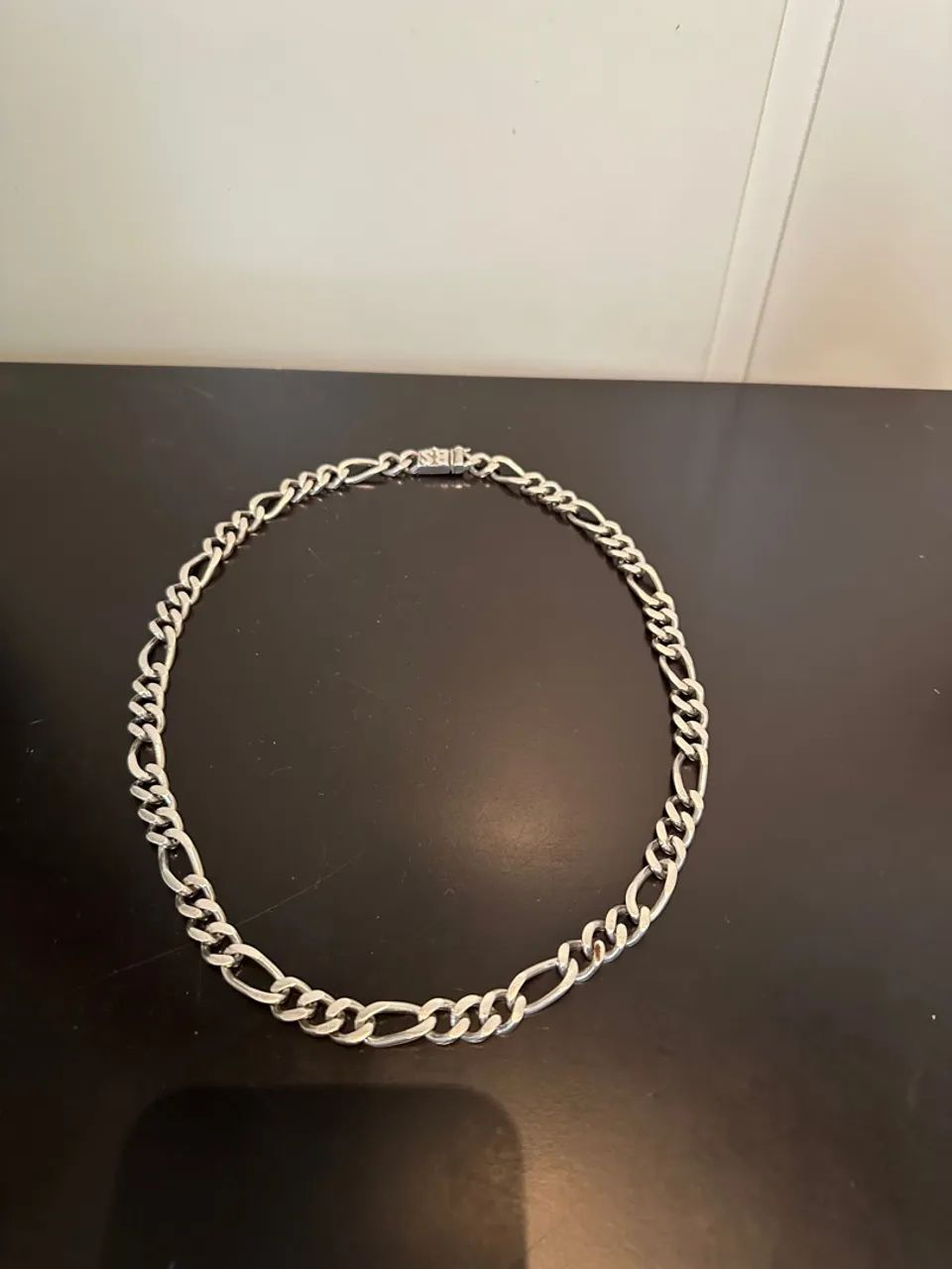 Corrente de Prata 925 Masculina - Maciça e Artesanal - 85g e 57,5cm - Foto 4