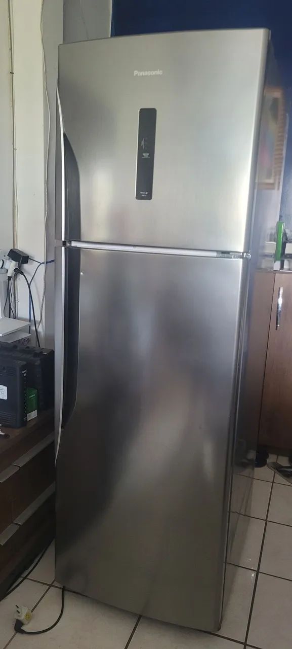 Geladeira Panasonic A+++ Aço Escovado 390l - Foto 3