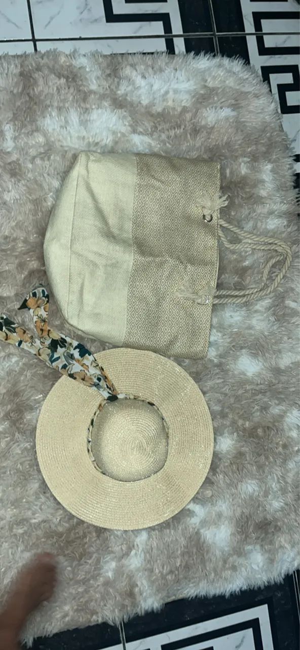 Bolsa e Chapéu de Praia - Foto 3