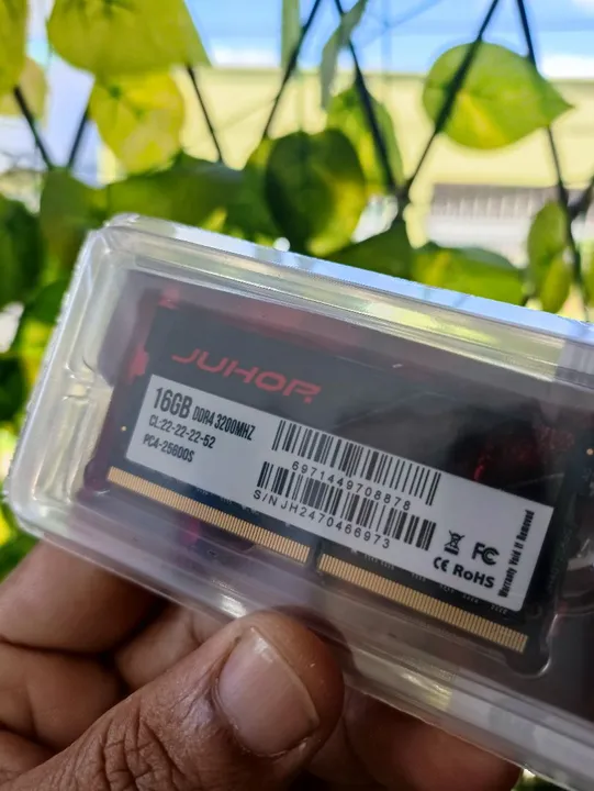 Memória RAM JUHOR 16GB DDR4 3200MHz para Notebook
