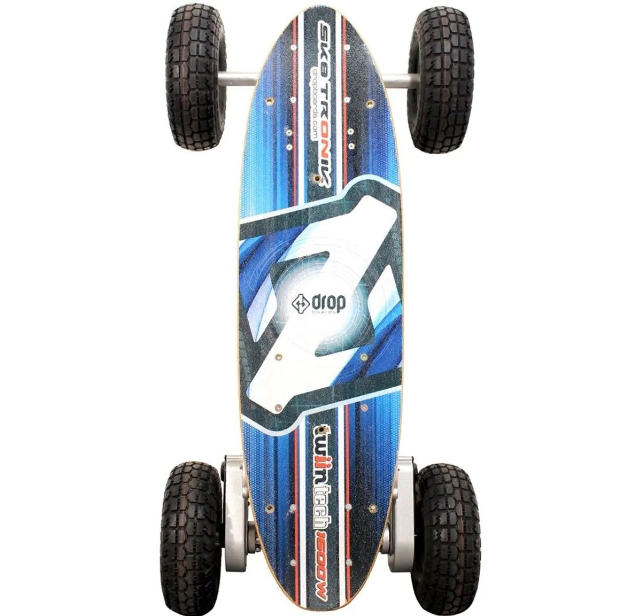 Skate Elétrico 1600w 4x2 Freio ABS Farol original  - Foto 4