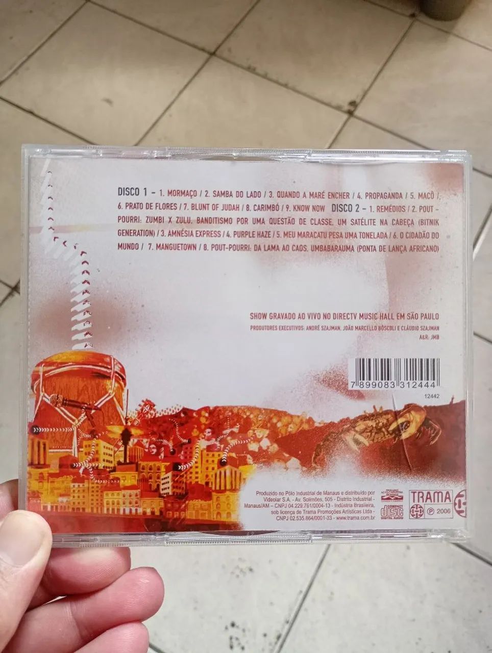 Cd Banda Nação Zumbi. - Foto 2