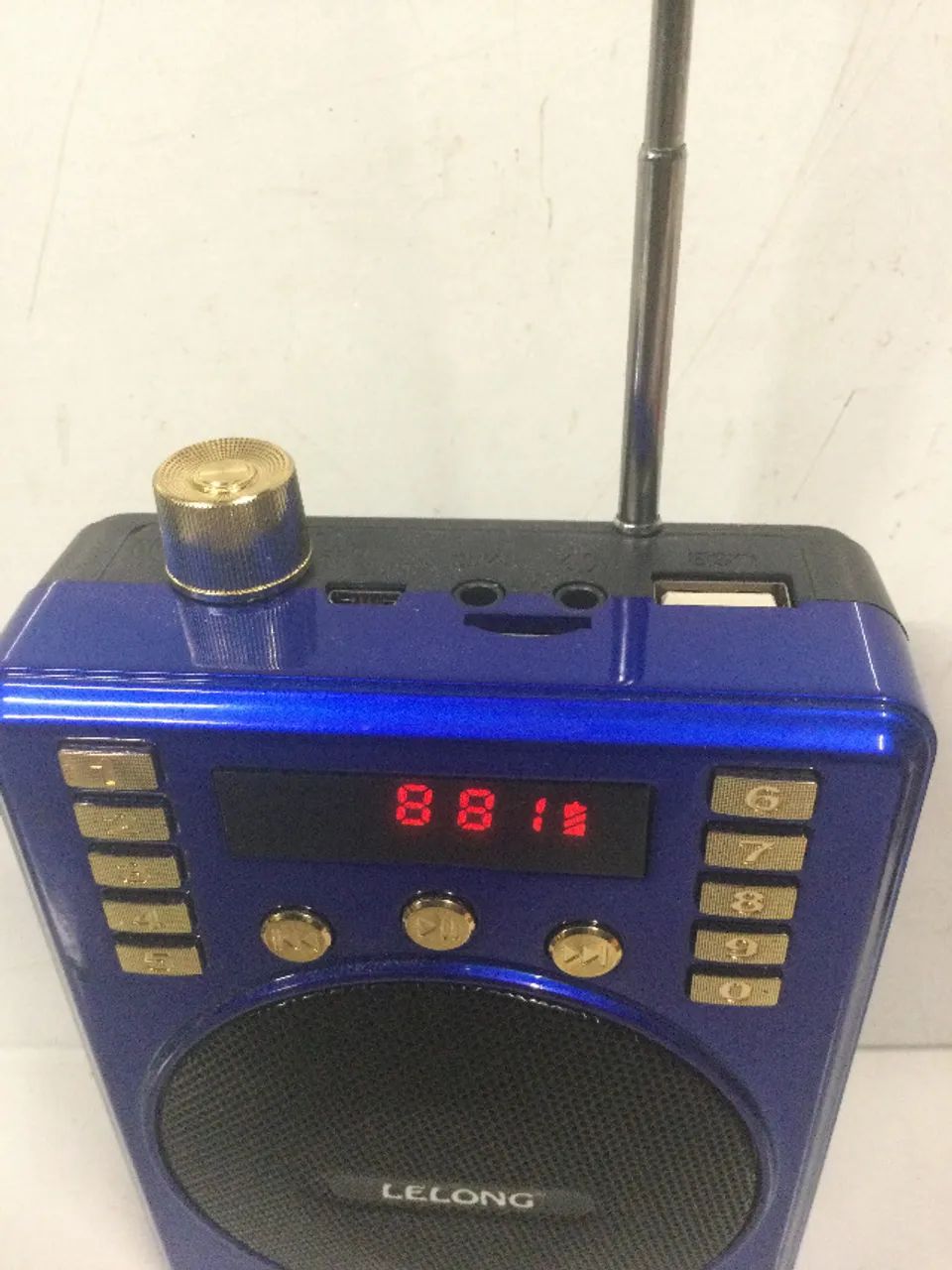 radio fm usb sd microfone megafone  - Foto 2