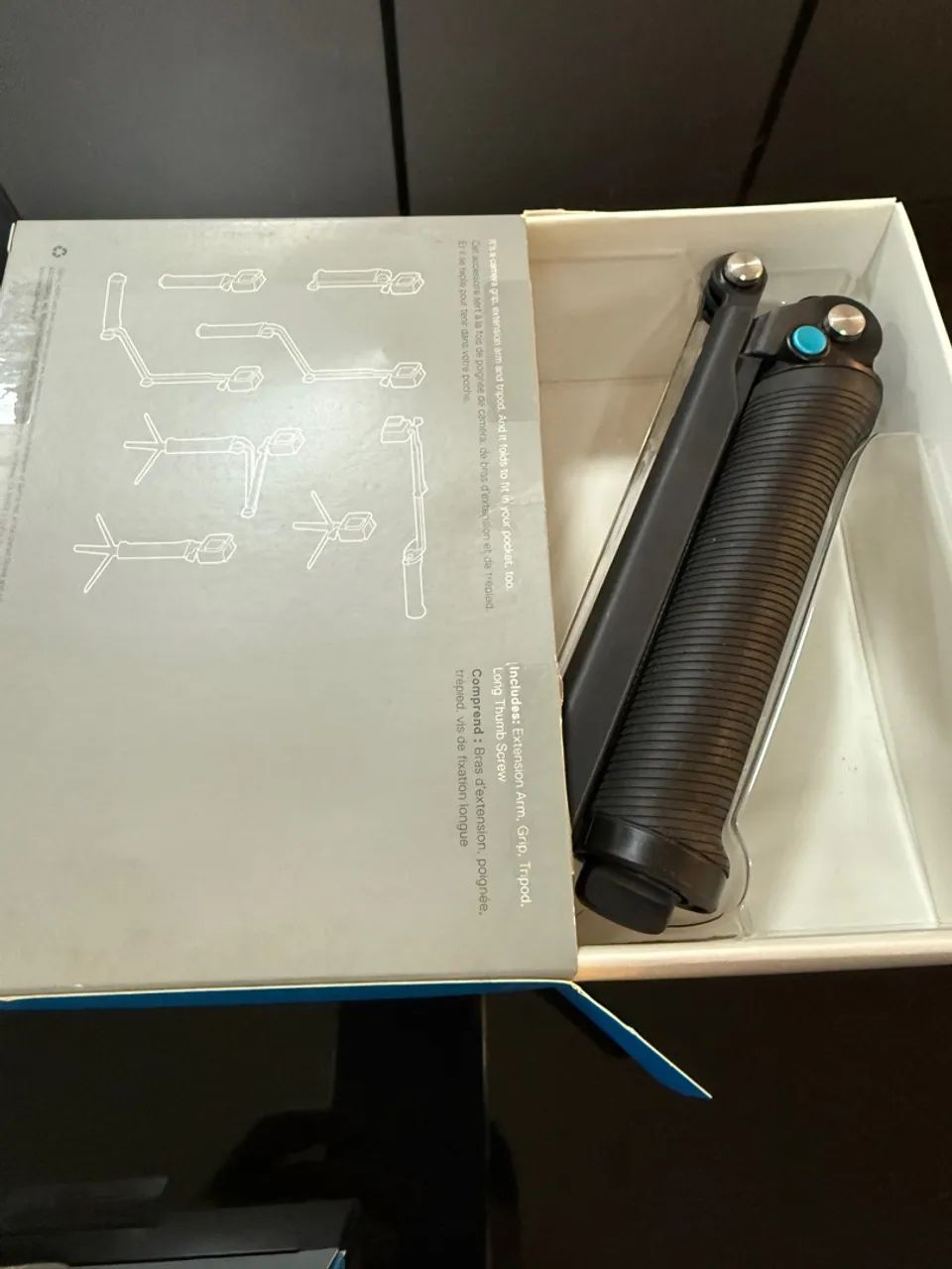 GoPro Hero 6 Black + Suporte Bike e Pau de Selfie original  - Foto 2