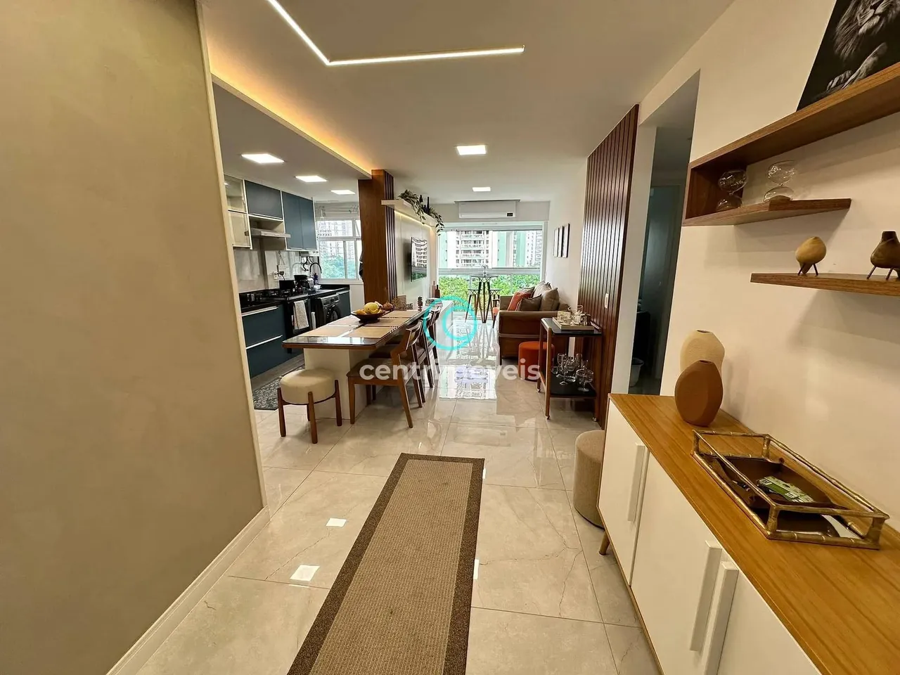 Apartamento à venda, 2 Quartos - Semi-Mobiliado - Condomínio Villa Borghese - Barra da Tij