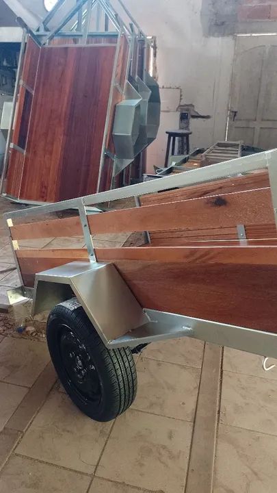 Carretinha   reboque  - Foto 4