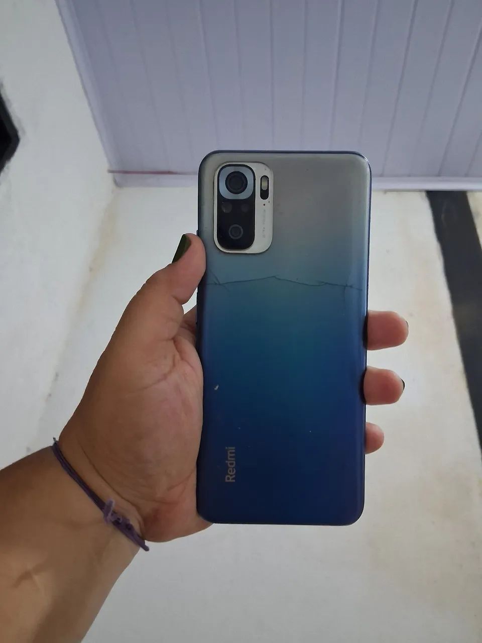 Redmi Note 10s tela quebrada - Foto 4