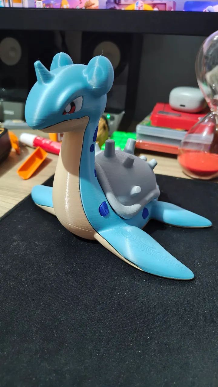 Boneco Action Figure Lapras Pokémon 12cm - Foto 2