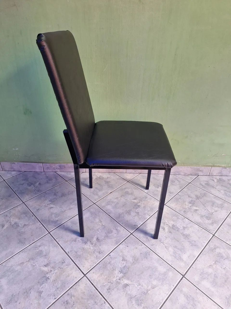 Cadeiras de ferro com estofado - Foto 3