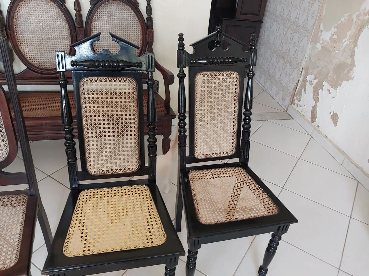 Cadeiras colonial