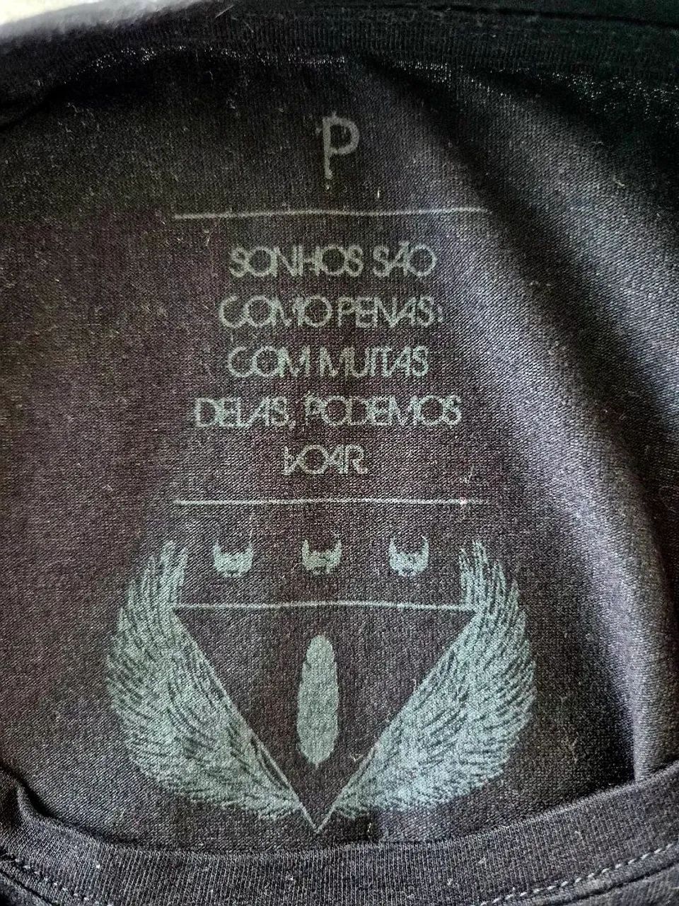 Camiseta preta Red Feather macaco  - Foto 3