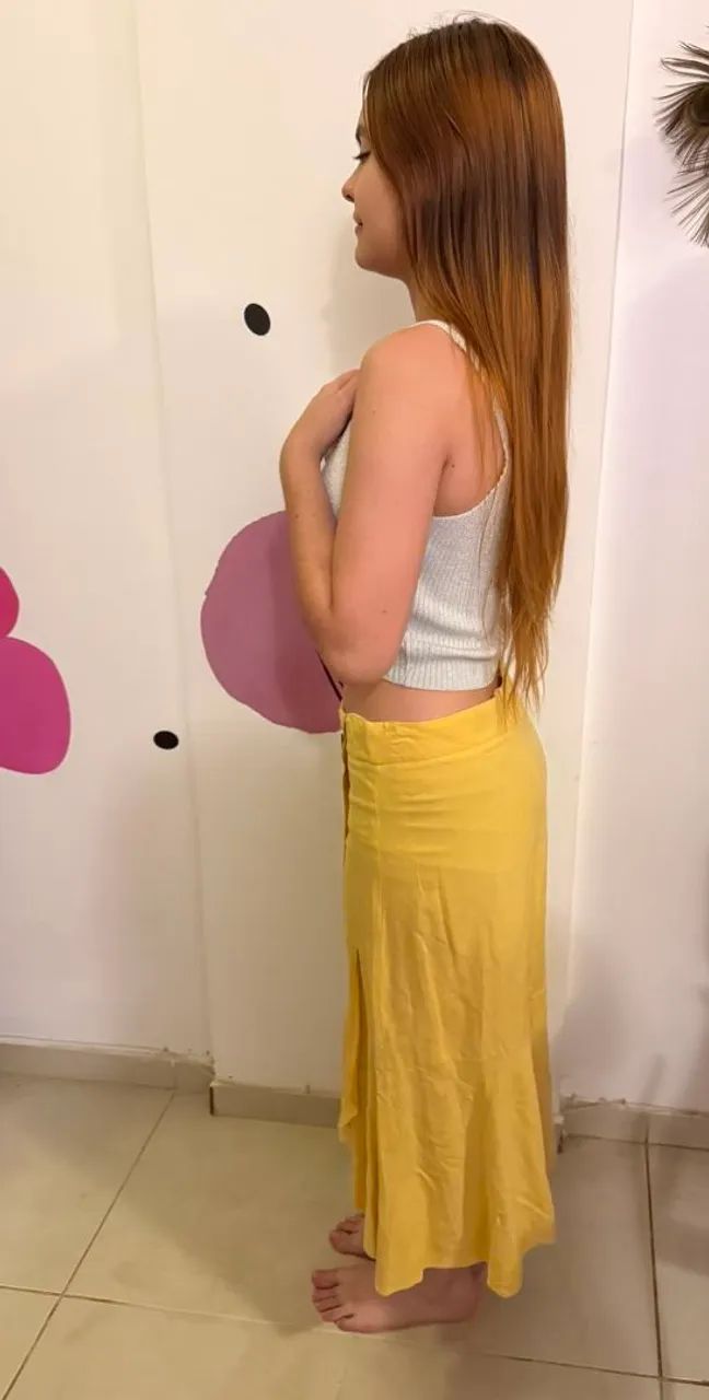 Saia Amarela Alaraphy M - Foto 3