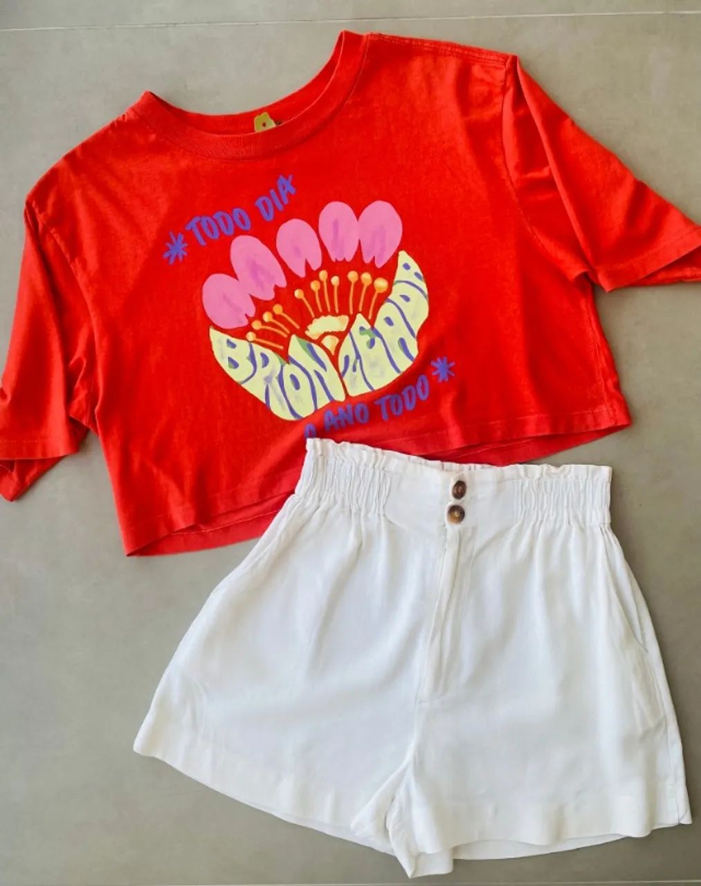 Camiseta Cropped FARM - Foto 2