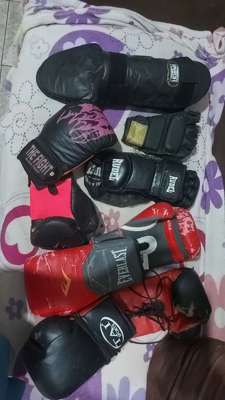 Material treino Muaythai kickboxing Boxe MMA  - Foto 4