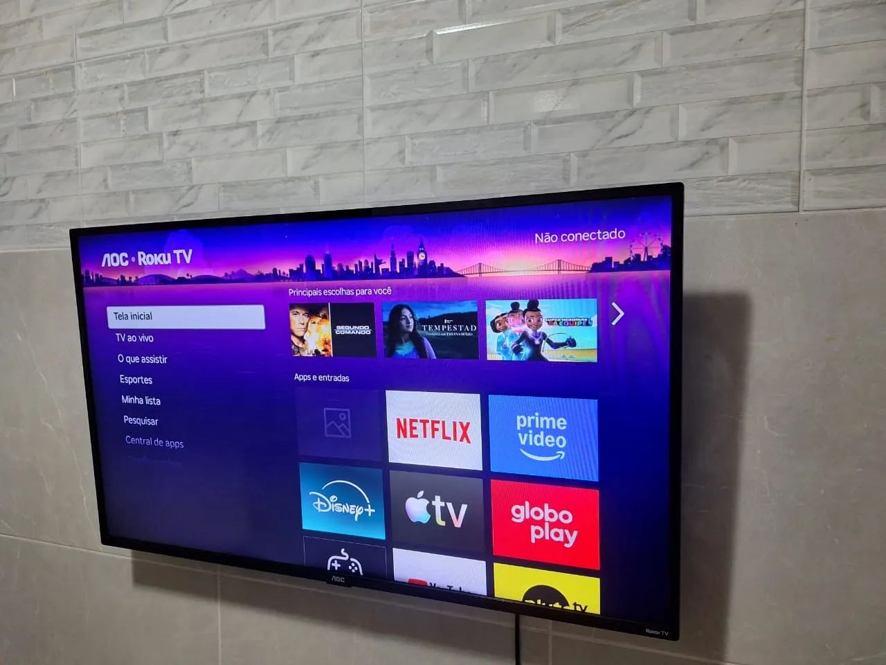 Tv smart 43 polegadas - Foto 4