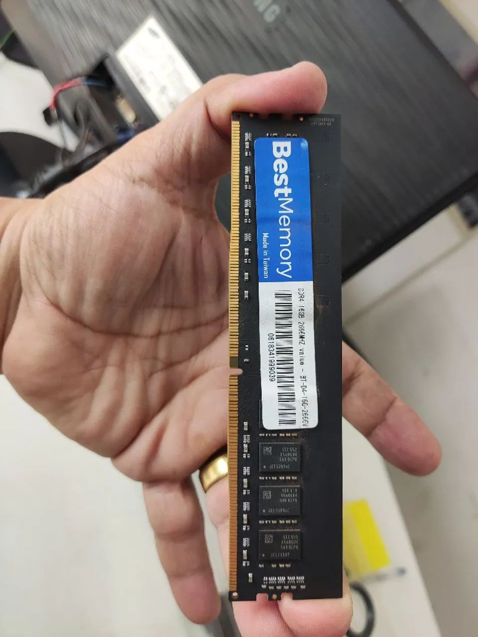 Memória ddr4 16 gigas nova  - Foto 2