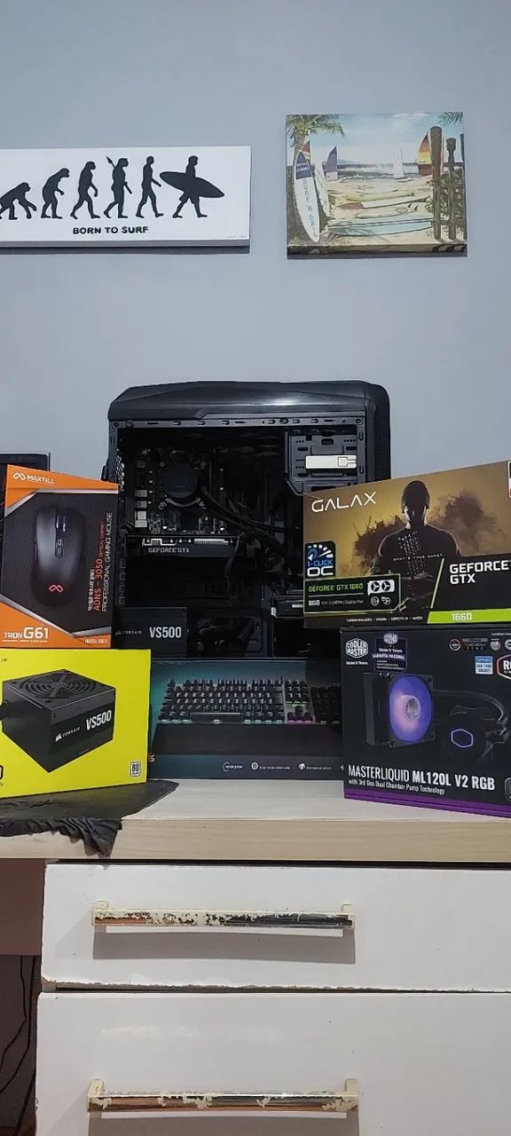 PC Gamer - Intel(R) Core(TM) i3-9100F CPU @3.60GHz - 4.20GHz 