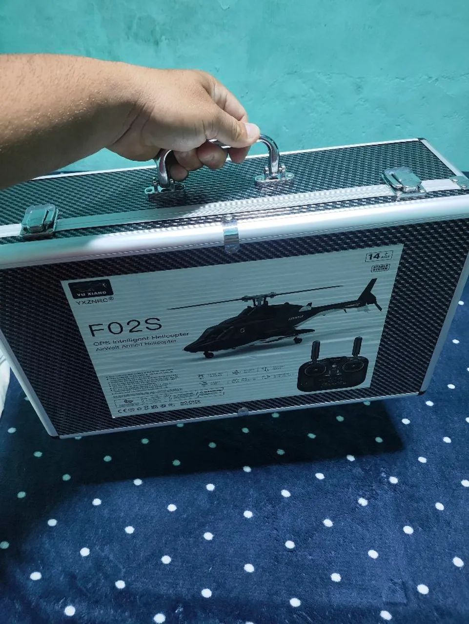 Helicóptero RC Airwolf F02S  - Foto 5