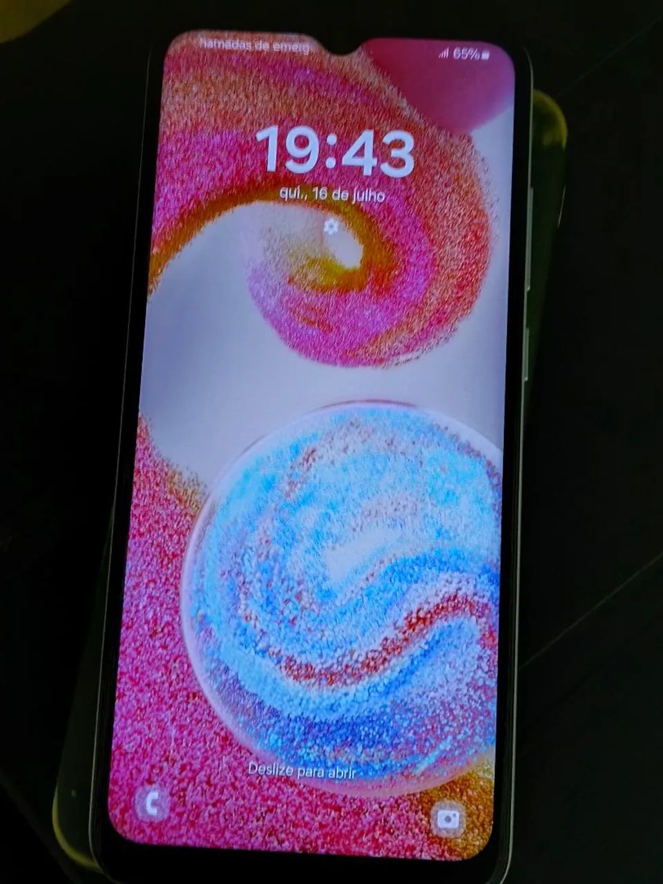 Cel Samsung A04e 64 GB AZUL SEMI NOVO