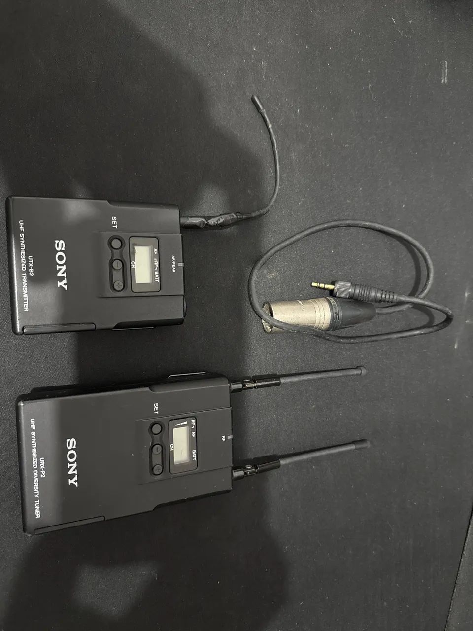 Kit de Microfone Sem Fio Sony UWP (Receptor URX-P2 + Transmissor