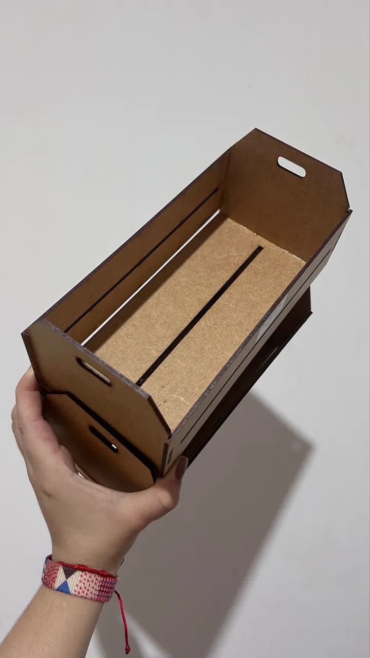 Caixote de MDF Artesanato  - Foto 4