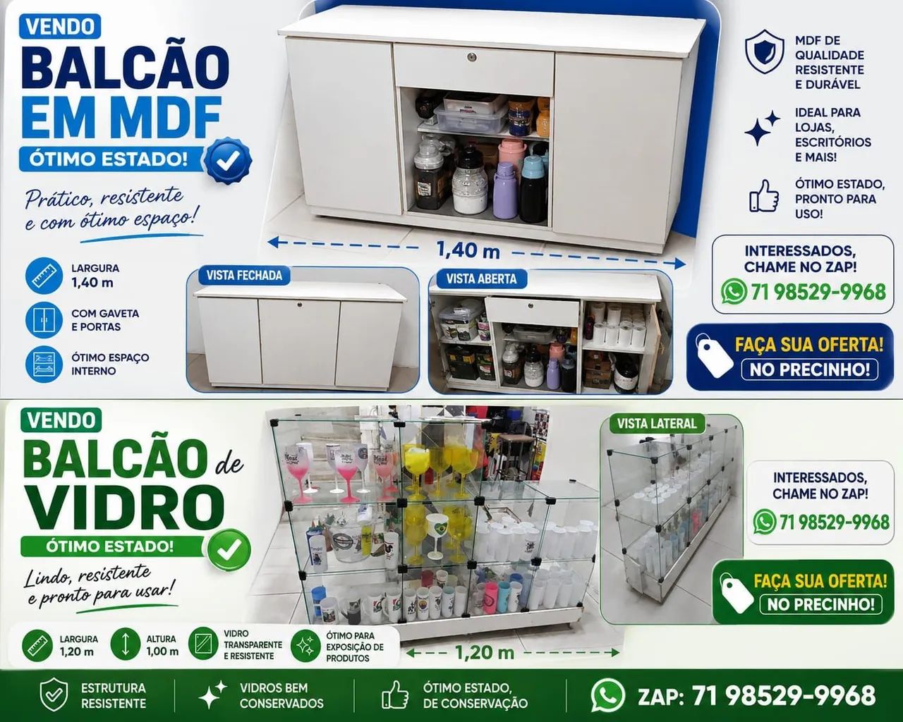 Balcão MDF  - Foto 2