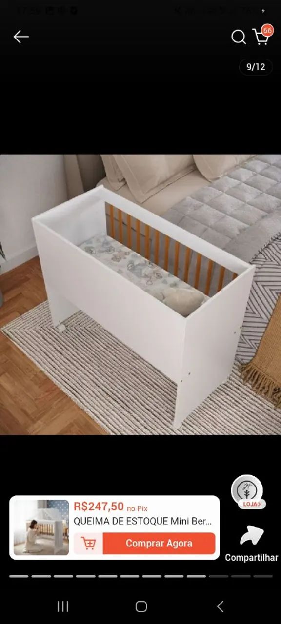 Mini berço  - Foto 4