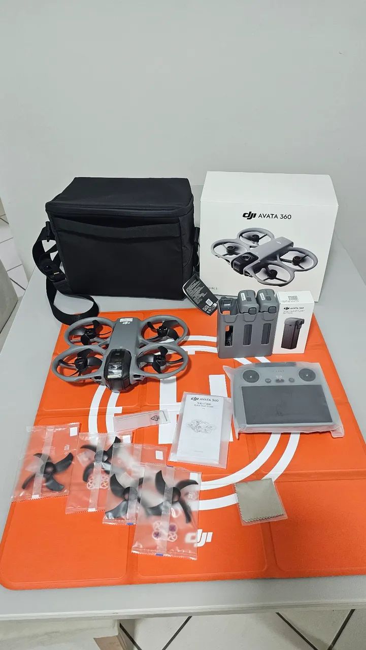 Dji avata 360 Combo Flymore com Rc2 Homologado - Foto 4