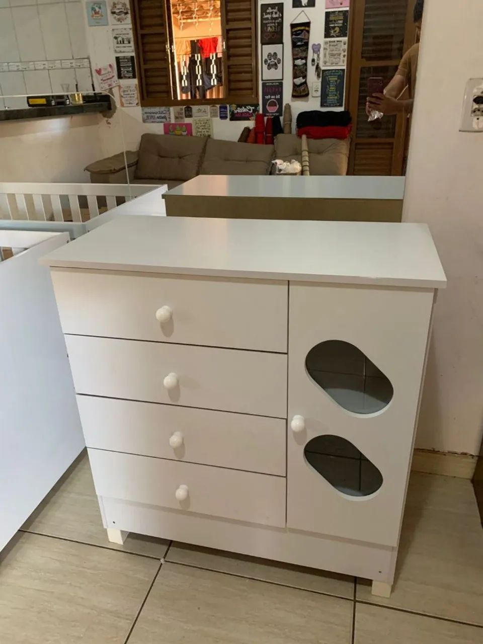Berço e cômoda R$999,00 - Foto 4