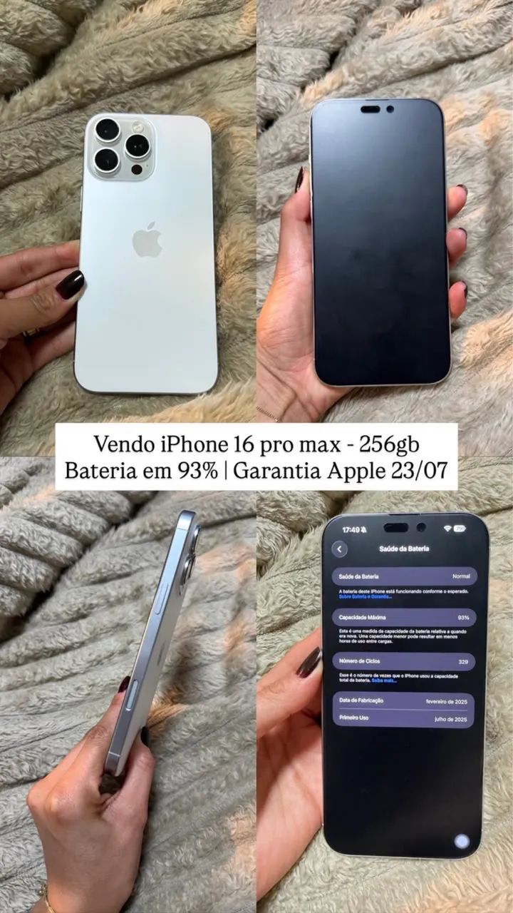 Iphone 16 Pro Max 256gb