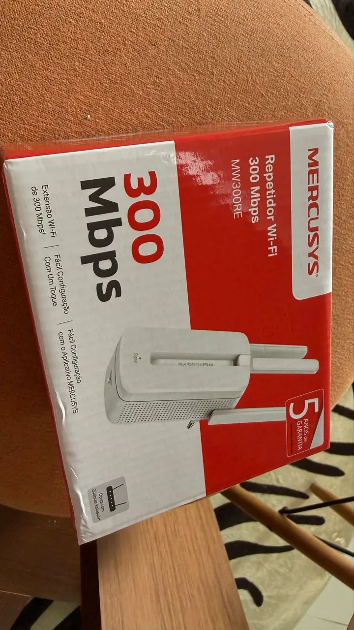 Repetidor de Sinal Wi-Fi Mercusys 300Mbps  - Foto 4