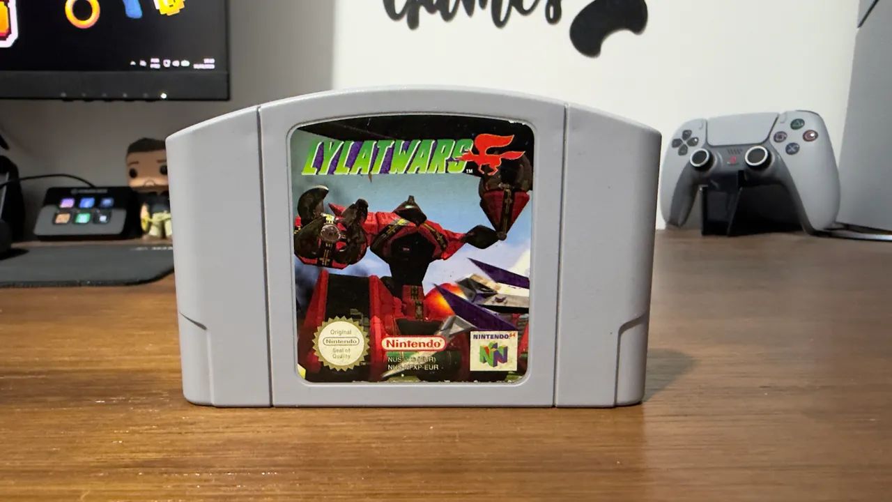 LylatWars Star Fox Original N64 Europeu