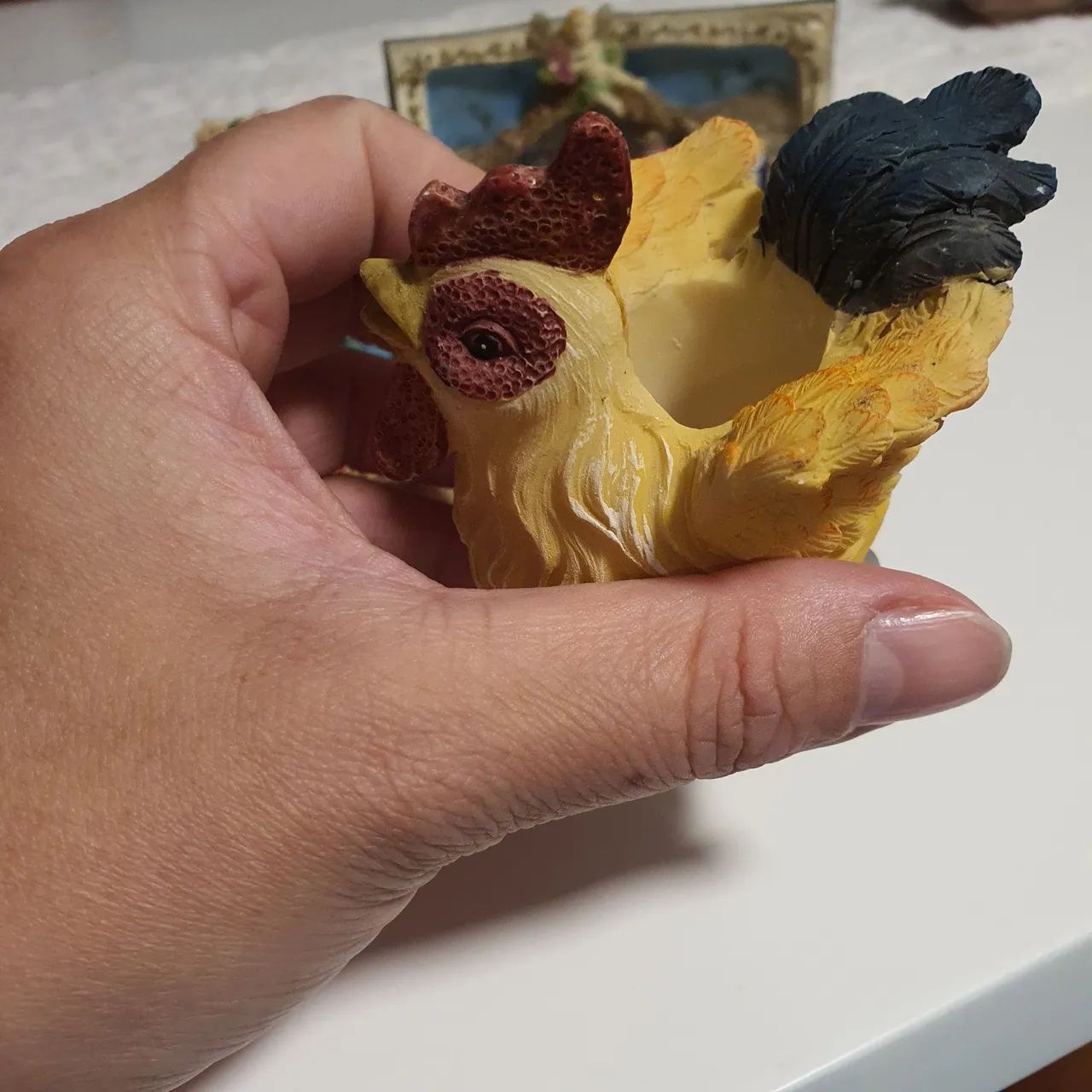 Estatuetas em resina 4 peças  - Foto 4