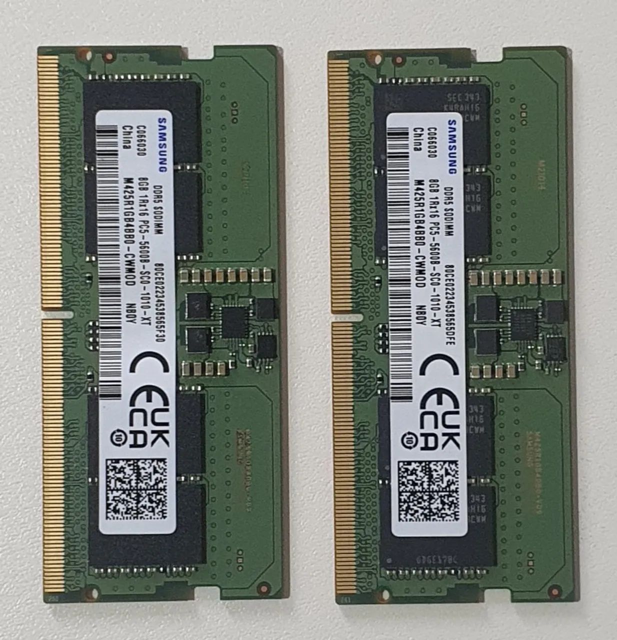 SAMSUNG DDR5 SODIMM 16GB(8GB×2枚) 5600MHz Memória RAM SODIMM DDR5 16GB (2×8) 5600MHz Samsung - Memória RAM