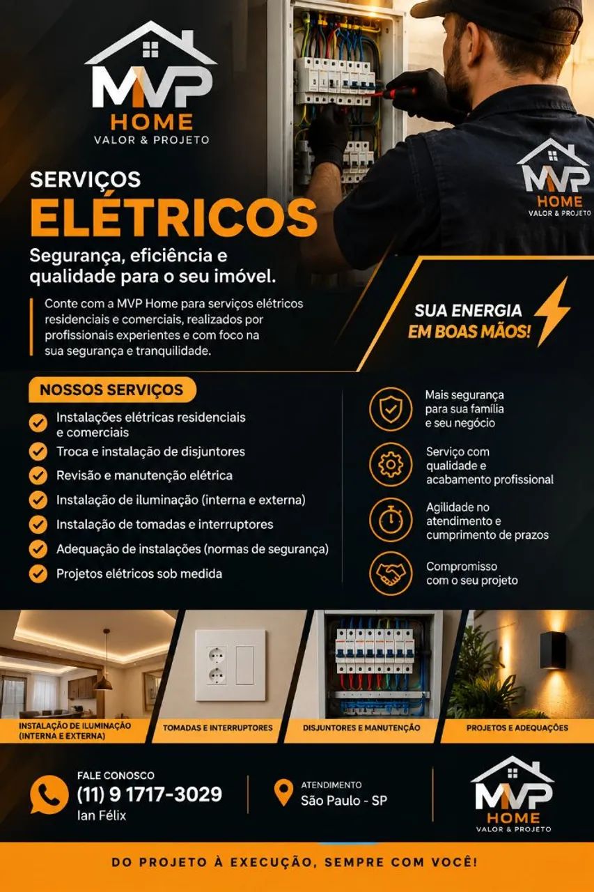 Serviços de elétrica 